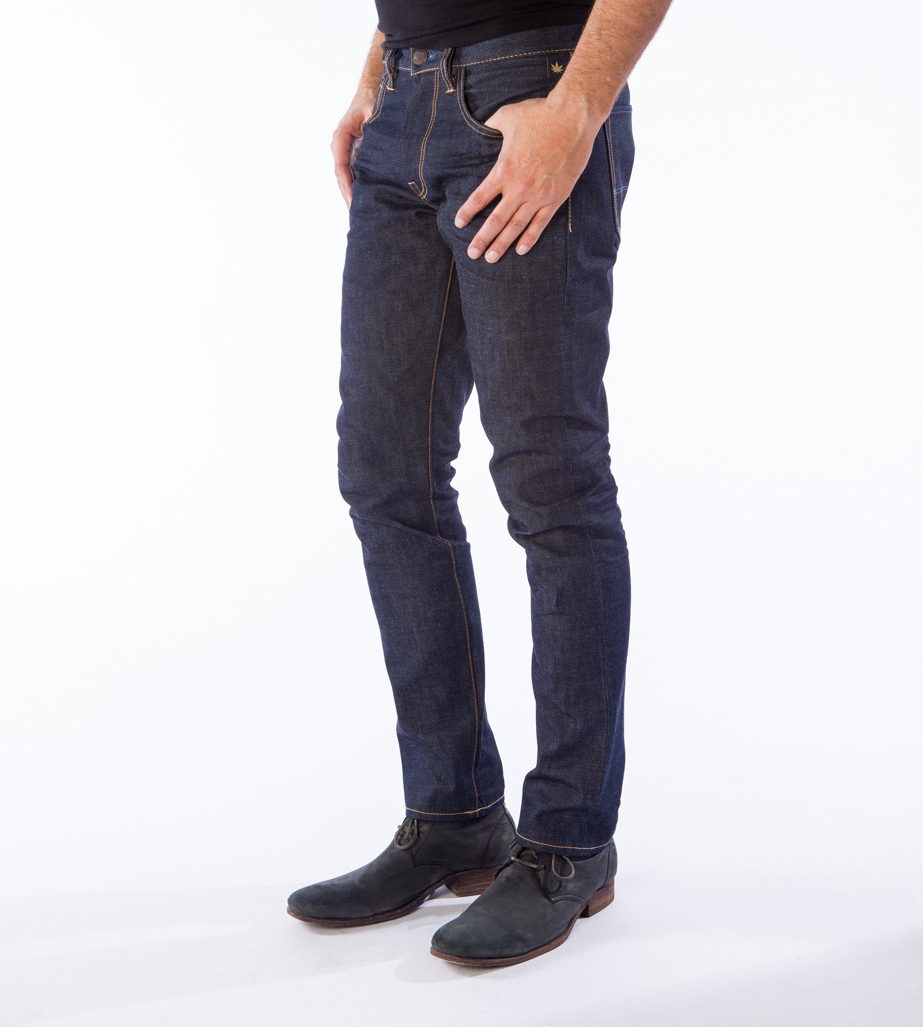 511™ Slim Fit Selvedge Men's Jeans - Dark Wash